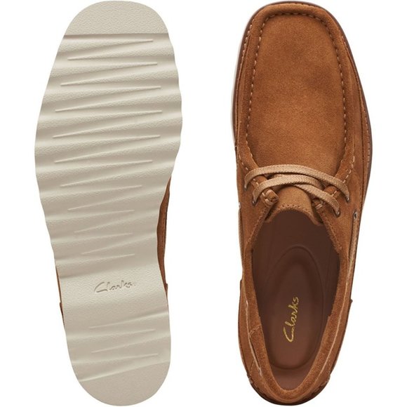Clarks Durleigh Sail Cognac Suede main image 7